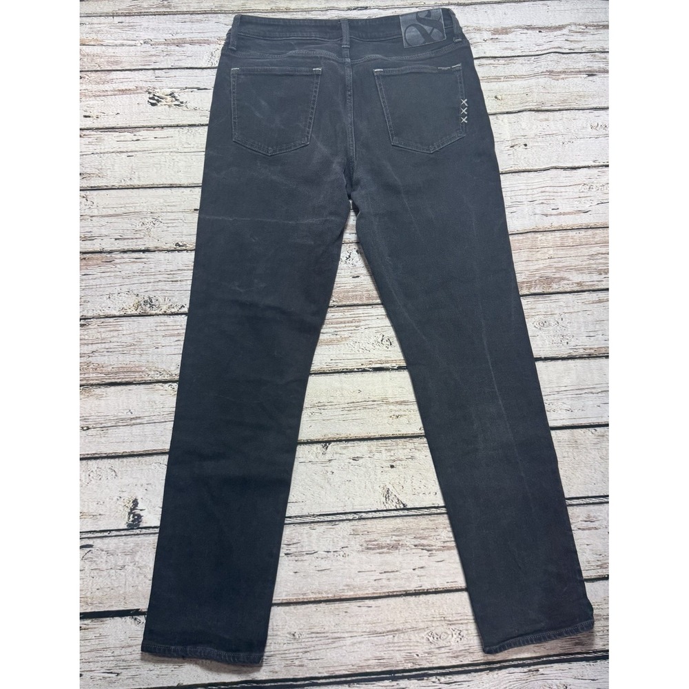 Scotch & Soda Sz 32x32 Straight Leg Zip Fly Neans Mens Pants Black - Picture 7 of 8